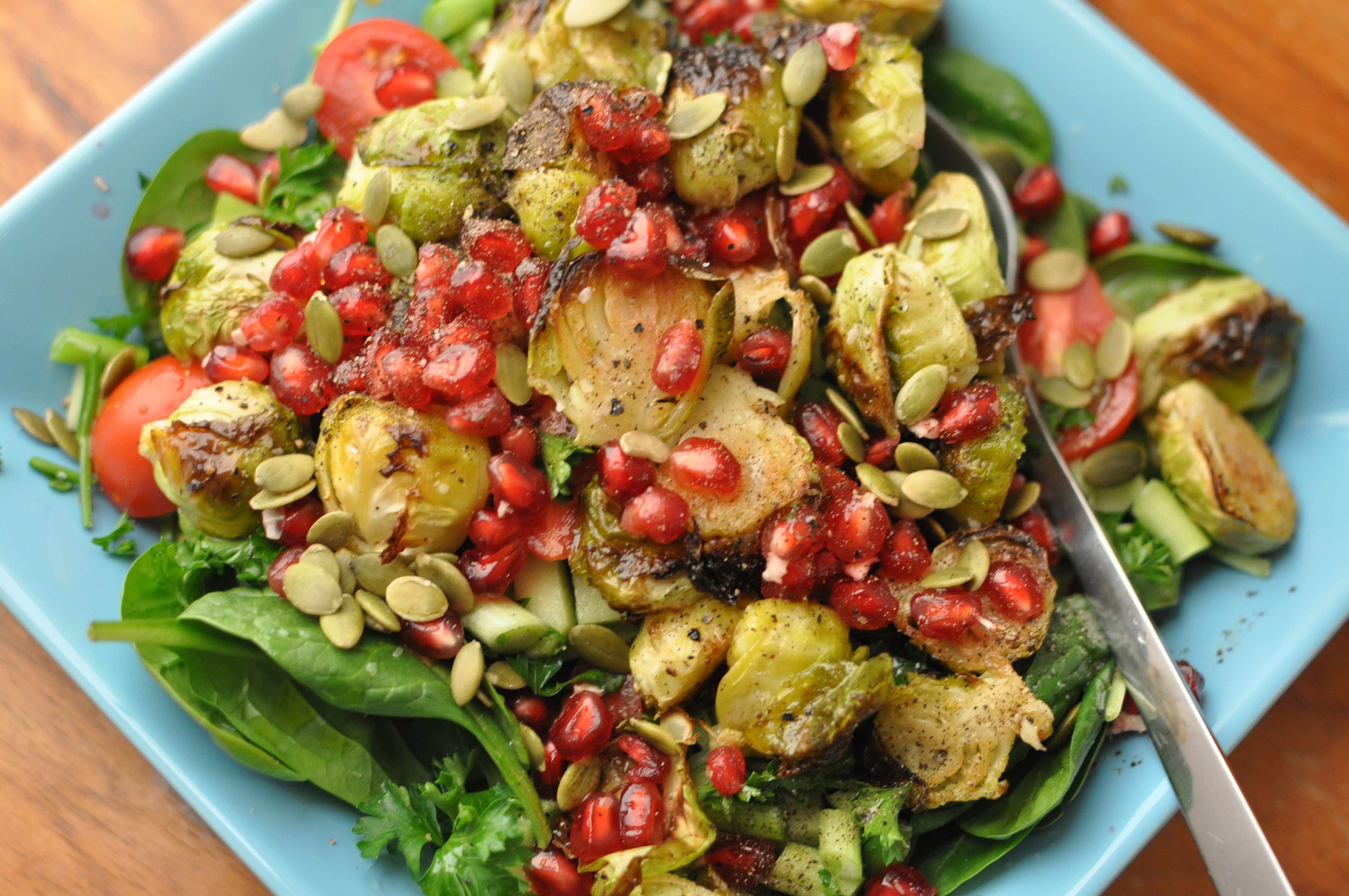 Brussels sprout salad