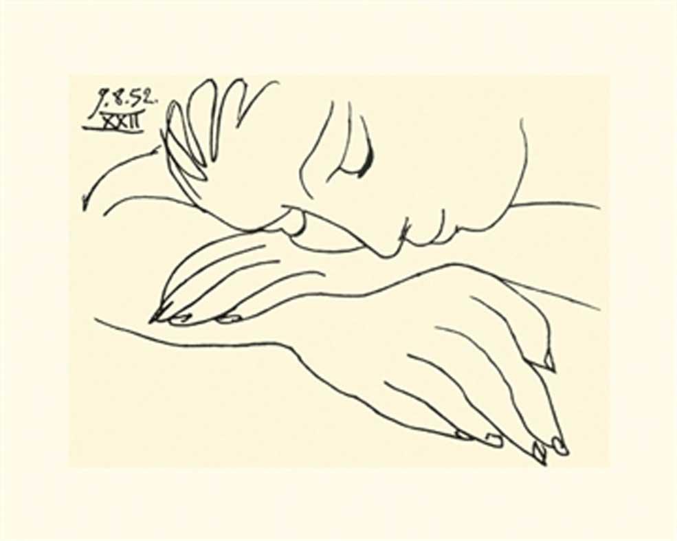 Sleeping Woman by Picasso